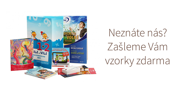 Neznáte nás? Zašleme Vám vzorky zdarma!